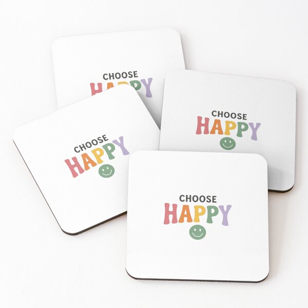Item preview, Choose Happy Smiley Design designed and sold by GiggleInkTees.
