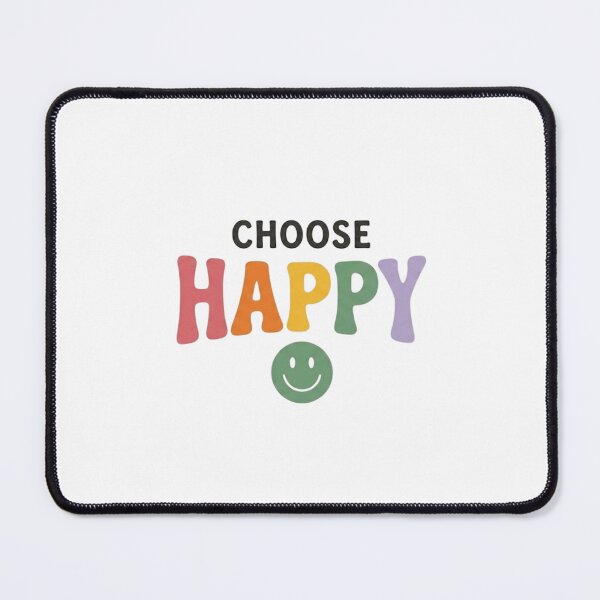 Item preview, Choose Happy Smiley Design designed and sold by GiggleInkTees.