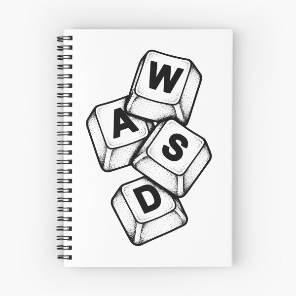Item preview, Gaming WASD Computer Keyboard PC Gamer Move Keys designed and sold by GrandeDuc.