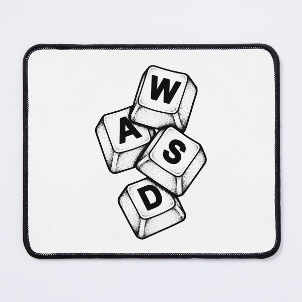 Item preview, Gaming WASD Computer Keyboard PC Gamer Move Keys designed and sold by GrandeDuc.