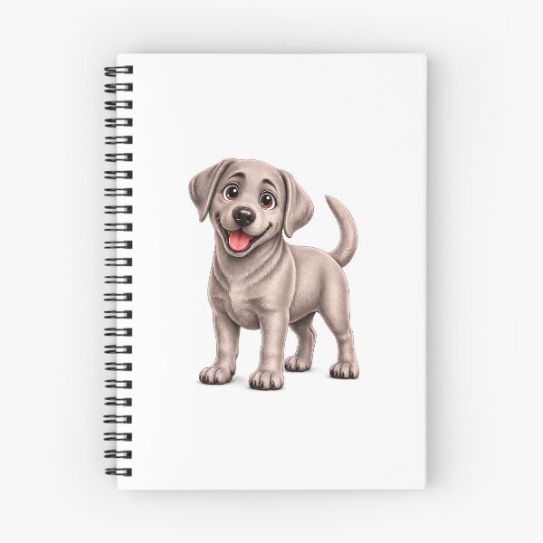 Item preview, Cute Silver Gray Lab Puppy designed and sold by BackgroundND.