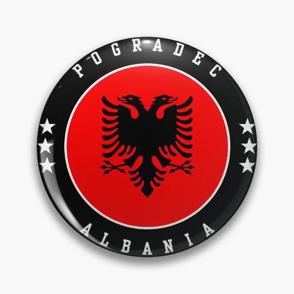 Item preview, Pogradec Albania Coat of Arms - Albanian Lakeside City Emblem designed and sold by jeshands.