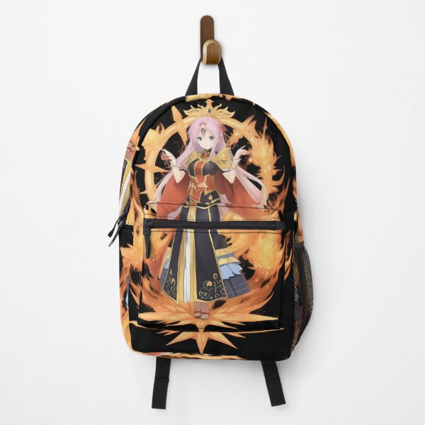 Item preview, Art - Stylized Manga Heroine, Flamboyant Aura and Golden Details designed and sold by AnimeShin.