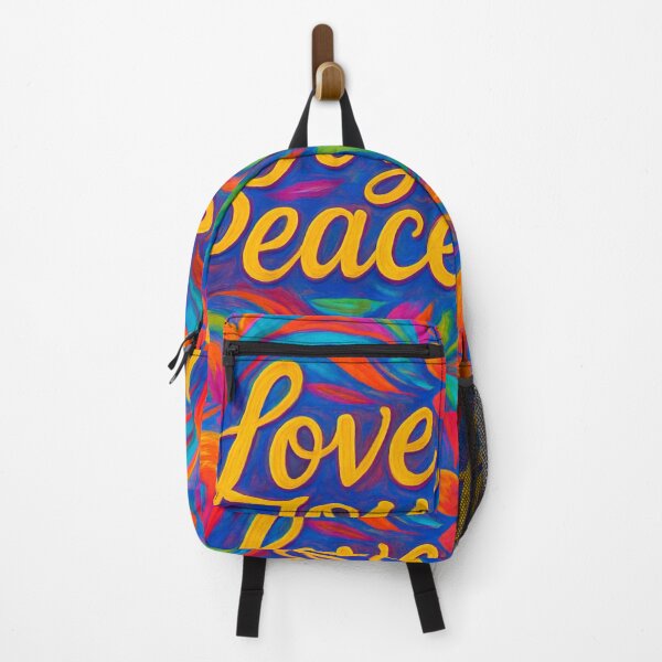 Item preview, A graphic promoting world peace, love, and joy. designed and sold by Knock on my door.