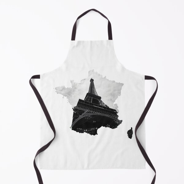 Item preview, France Map Eiffel Tower Paris Landmark Silhouette V2 designed and sold by Maroan93.