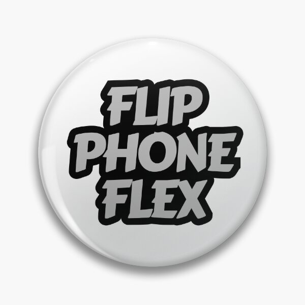 Item preview, Flip Phone Flex Early 2000s Nostalgia Bubble Letter Typography designed and sold by HYPNK.