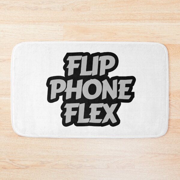 Item preview, Flip Phone Flex Early 2000s Nostalgia Bubble Letter Typography designed and sold by HYPNK.