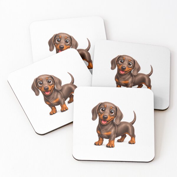 Item preview, Cute Dachshund Puppy designed and sold by BackgroundND.