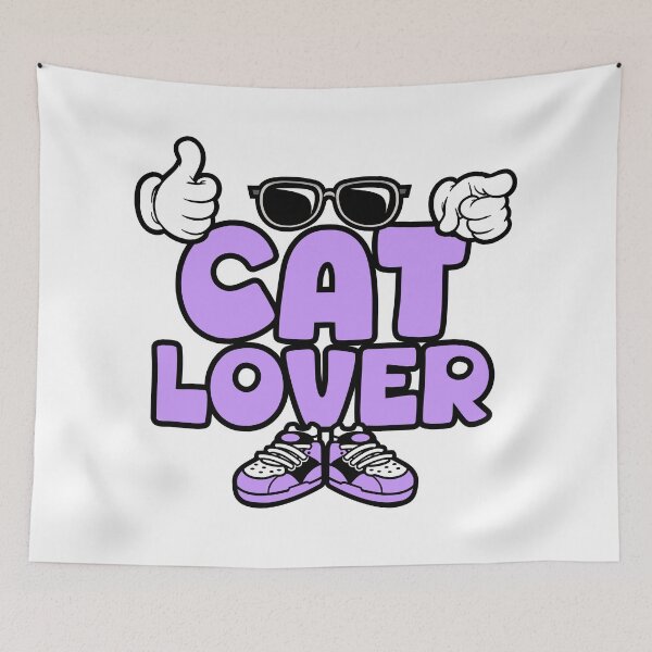 Item preview, CAT LOVER - PETS Graffitti Character Bold Retro designed and sold by NFTWords.