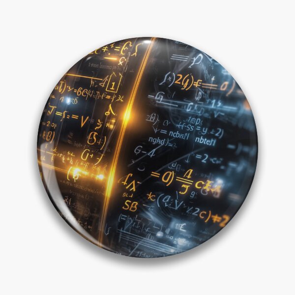 Item preview, Glowing mathematical equations designed and sold by MixsyM.