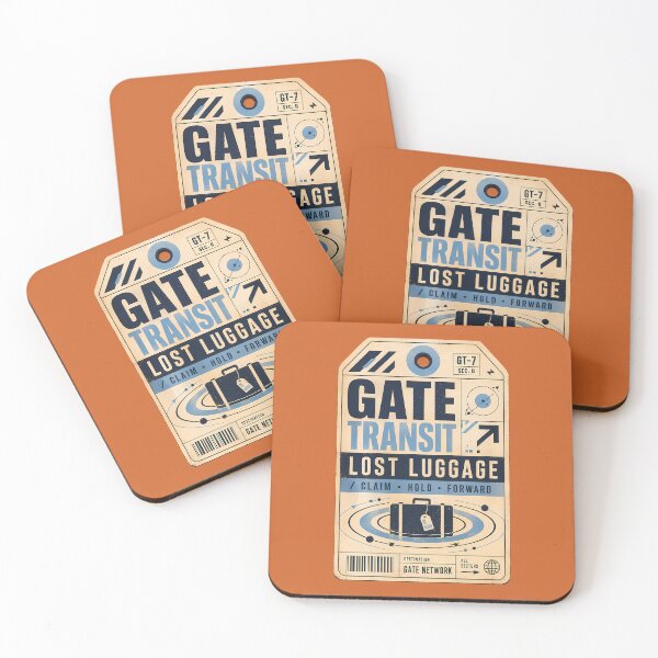 Item preview, Gate Transit Lost Luggage Office Tag designed and sold by agearb.