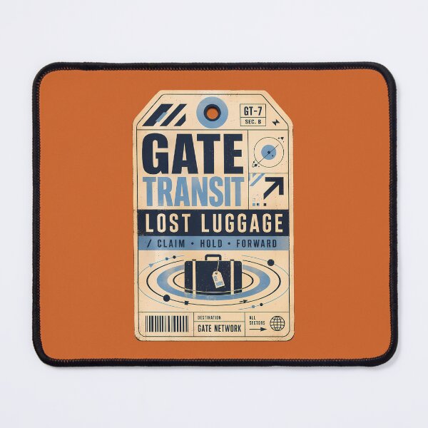 Item preview, Gate Transit Lost Luggage Office Tag designed and sold by agearb.