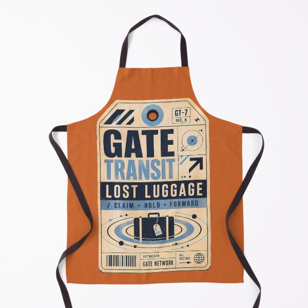 Item preview, Gate Transit Lost Luggage Office Tag designed and sold by agearb.