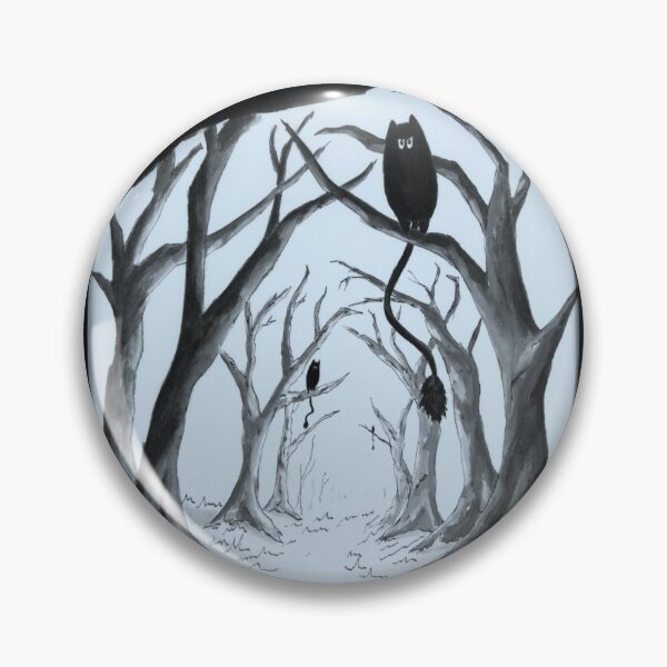 Item preview, Dark sows (mörksuggor) in forest designed and sold by Made by M.Y..