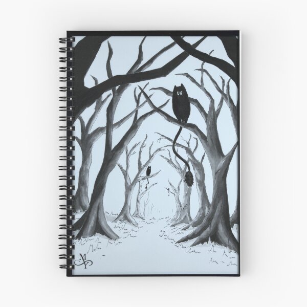 Item preview, Dark sows (mörksuggor) in forest designed and sold by Made by M.Y..