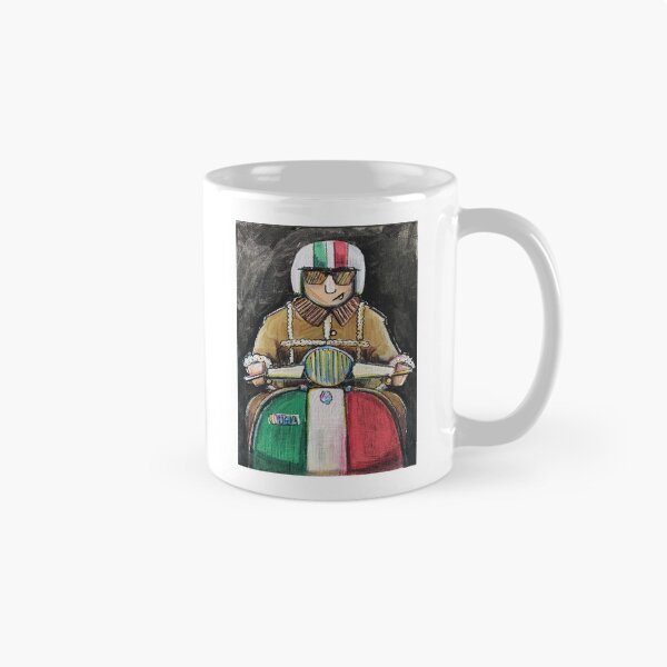Item preview, Classic Scooter | Vintage Scooter Riders | Scooterist, Retro Mod Inspired Art designed and sold by GWARTGB.