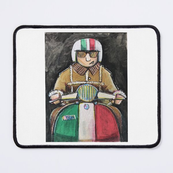Item preview, Classic Scooter | Vintage Scooter Riders | Scooterist, Retro Mod Inspired Art designed and sold by GWARTGB.