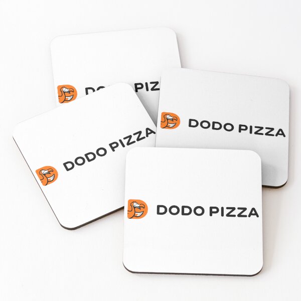 Item preview, Dodo Pizza Orange Bird Character Mascot Logo designed and sold by zenbgt.