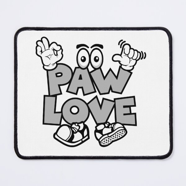 Item preview, PAW LOVE - PETS Street Lettering Cartoon Character designed and sold by NFTWords.