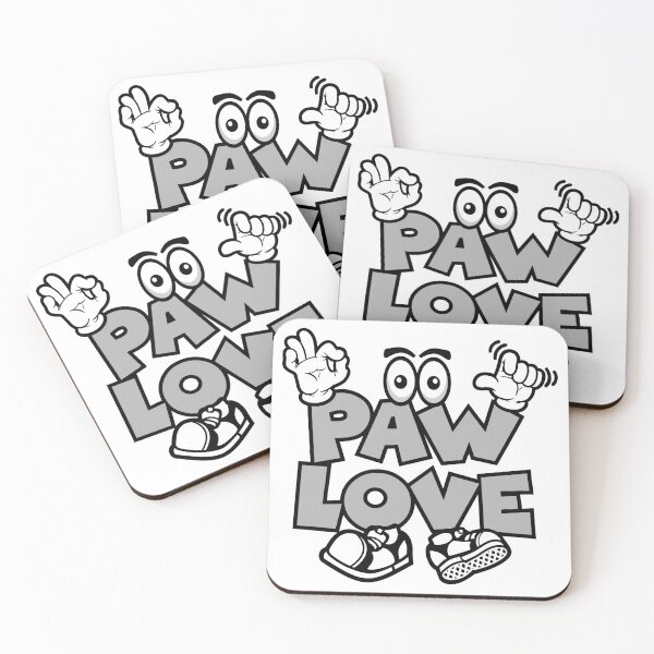 Item preview, PAW LOVE - PETS Street Lettering Cartoon Character  designed and sold by NFTWords.