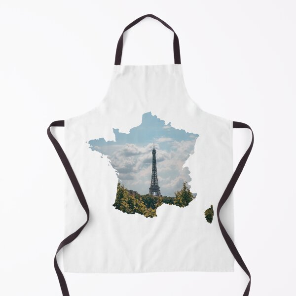 Item preview, France Map Eiffel Tower Paris Landmark Silhouette V3 designed and sold by Maroan93.
