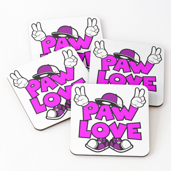 Item preview, PAW LOVE - PETS Design Character Bold Retro designed and sold by NFTWords.