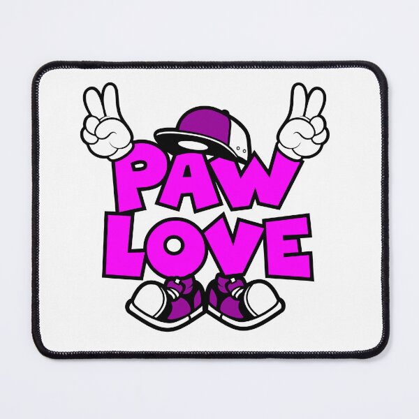 Item preview, PAW LOVE - PETS Design Character Bold Retro designed and sold by NFTWords.