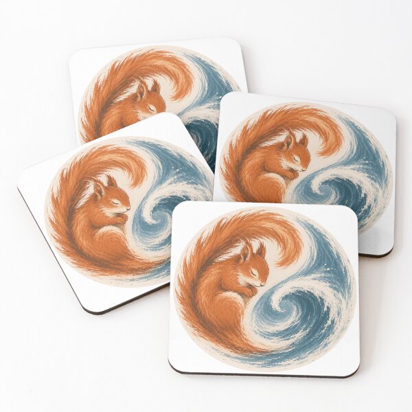 Item preview, Go With The Squirrel Flow designed and sold by SecretSquirrellDesigns.
