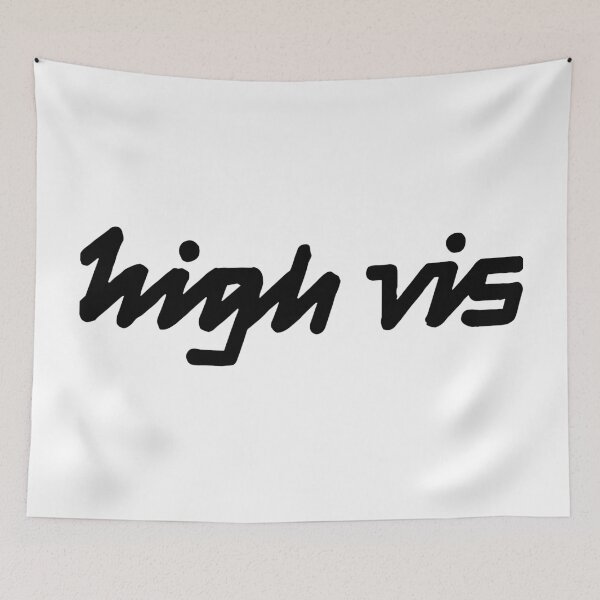 Item preview, High Vis Black Typograph designed and sold by TheAlanLynchs.