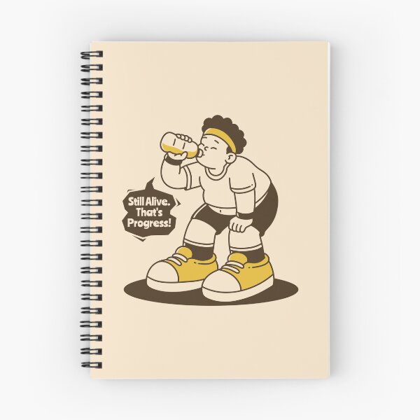 Item preview, Still Alive That's Progress Funny Workout Motivation Gym designed and sold by adipra.