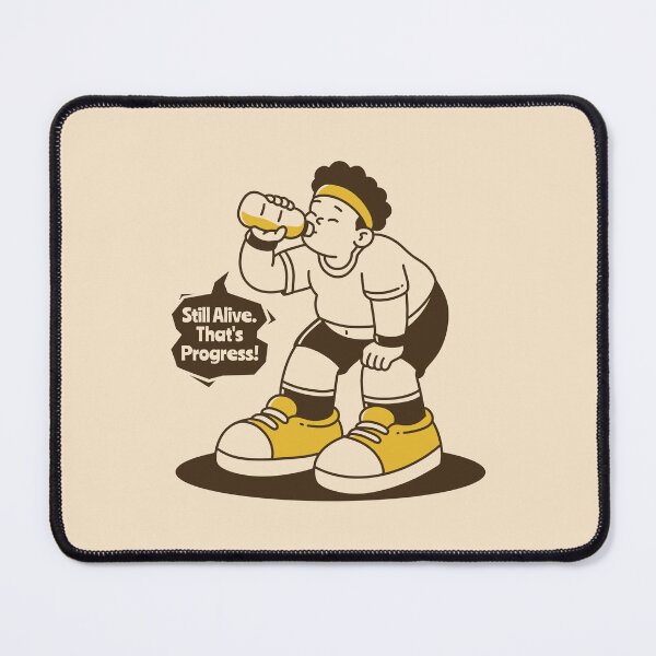 Item preview, Still Alive That's Progress Funny Workout Motivation Gym designed and sold by adipra.