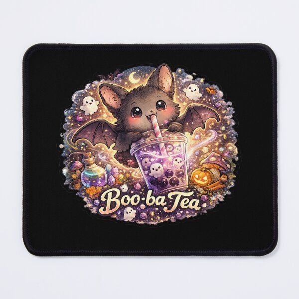 Item preview, Boo-ba Tea Cute Bat Bubble Tea Halloween Sticker designed and sold by RDcollections.