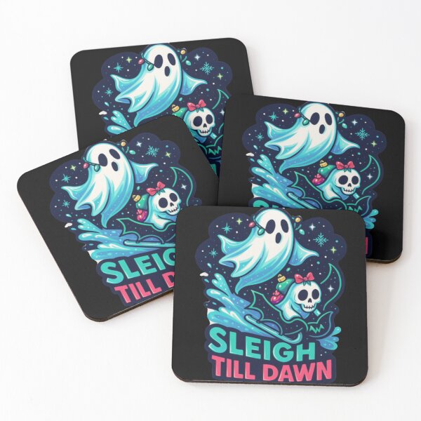 Item preview, Sleigh Till Dawn Spooky Christmas designed and sold by DustyCuriositie.