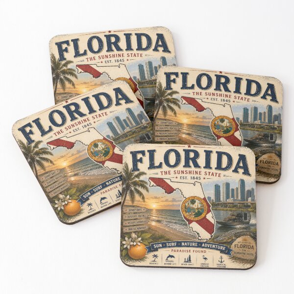 Item preview, Florida – US Cities Collection designed and sold by SlanPOD.