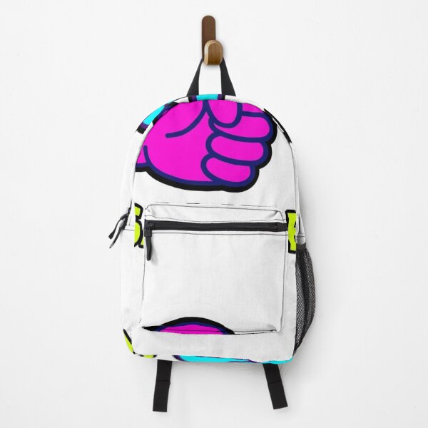Item preview, Same Energy Pointing Hands Relatable Meme Vibes Sticker designed and sold by NeonNerd Studio.