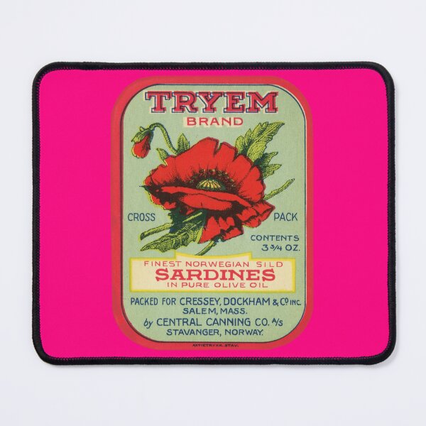 Item preview, Red Poppy Vintage Label designed and sold by Ivar F. Andresen.