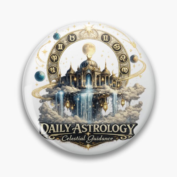 Item preview, Daily Astrology Celestial Temple | Zodiac Moon & Stars Fantasy Design designed and sold by irfanshikh.