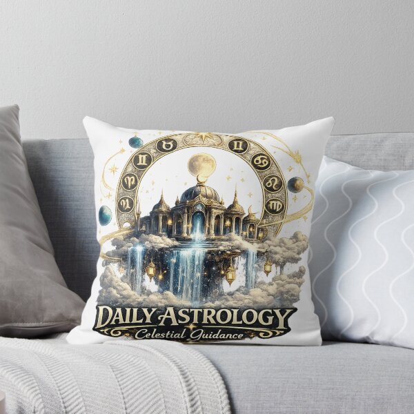 Item preview, Daily Astrology Celestial Temple | Zodiac Moon & Stars Fantasy Design designed and sold by irfanshikh.
