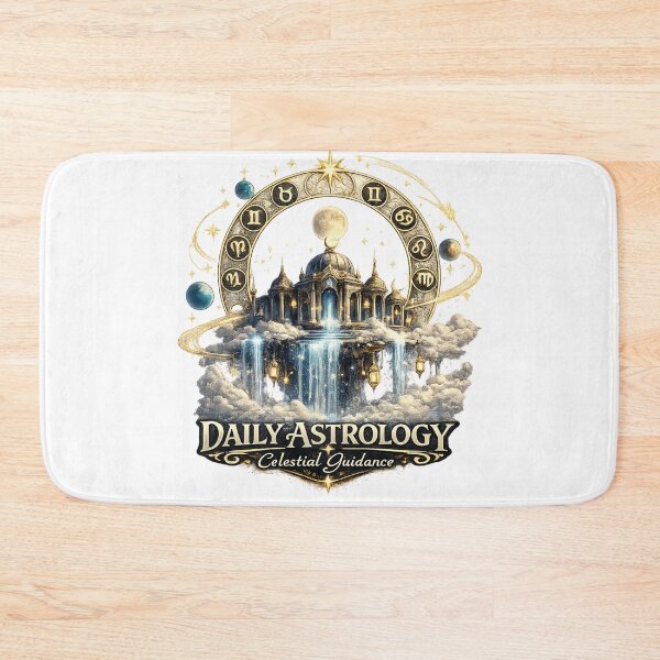 Item preview, Daily Astrology Celestial Temple | Zodiac Moon & Stars Fantasy Design designed and sold by irfanshikh.