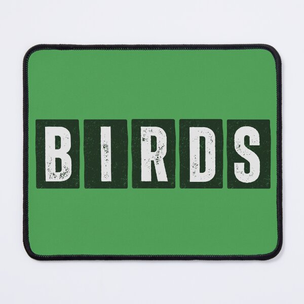 Item preview, BIRDS Vintage Distressed Typography Birdwatching Gift designed and sold by Go Karillo.