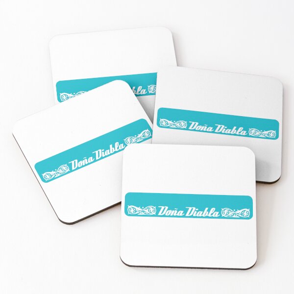 Item preview, Dona Diabla Latin Queen Turquoise Banner Design designed and sold by zenbgt.