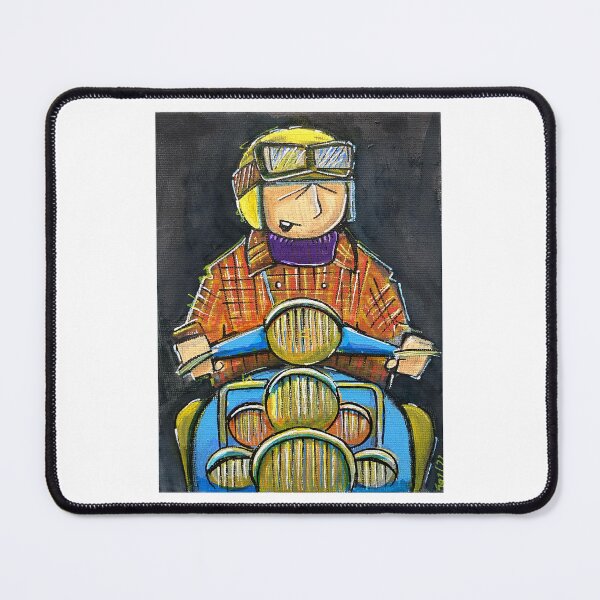 Item preview, Classic Scooter | Vintage Scooter Riders | Scooterist, Retro Mod Inspired Art designed and sold by GWARTGB.
