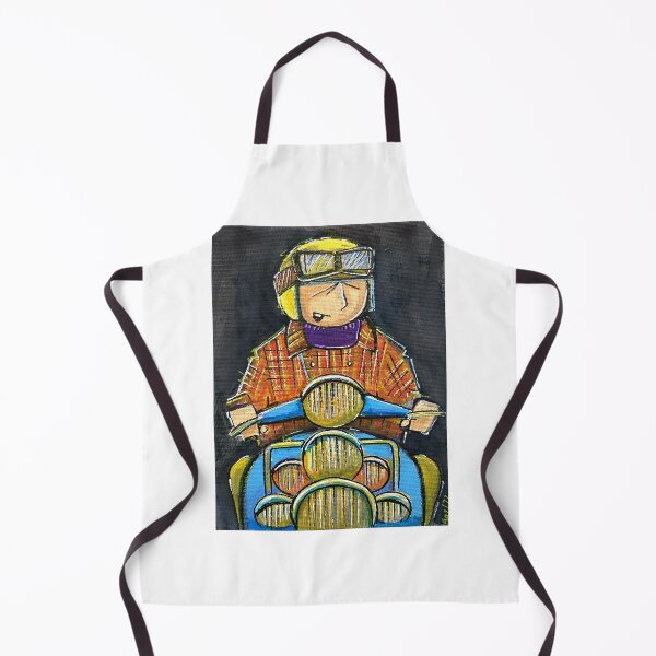 Item preview, Classic Scooter | Vintage Scooter Riders | Scooterist, Retro Mod Inspired Art designed and sold by GWARTGB.