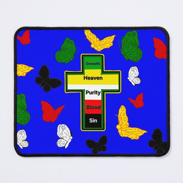 Item preview, wordless cross and butterflies telling salvation through colors designed and sold by gracehopelove.