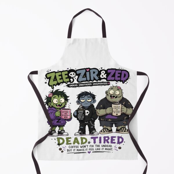 Item preview, Zee, Zir, Zed: Dead Tired Coffee Club designed and sold by Kaideah.