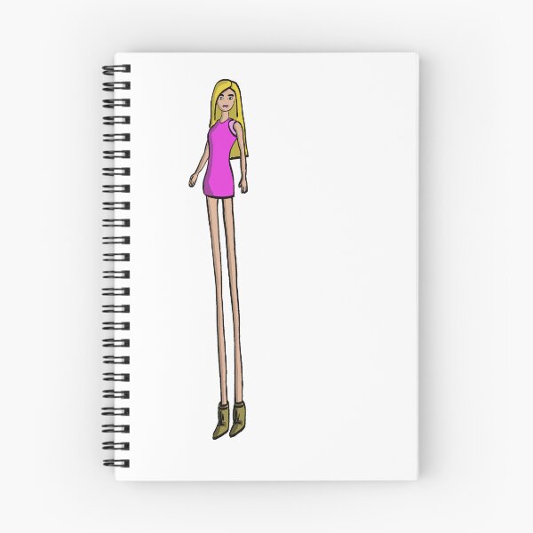 Item preview, Barbie con piernas largas designed and sold by SombreroDoodles.