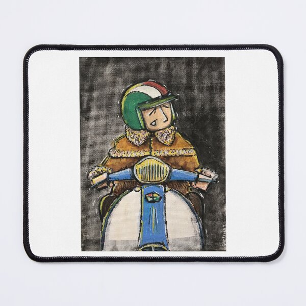 Item preview, Classic Scooter | Vintage Scooter Riders | Scooterist, Retro Mod Inspired Art designed and sold by GWARTGB.