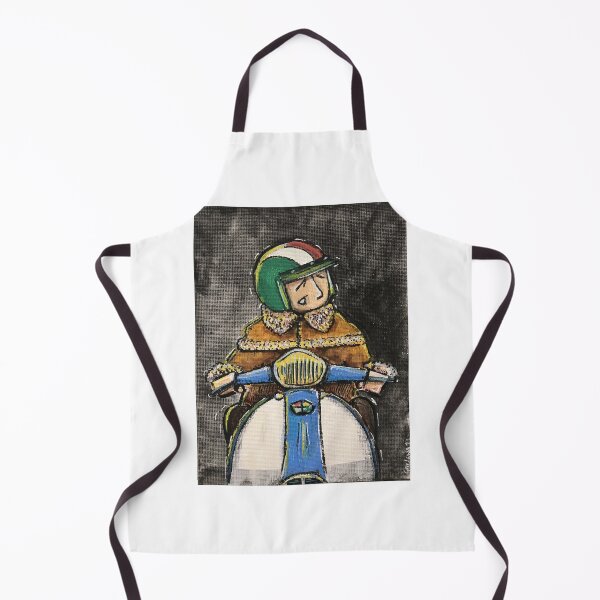 Item preview, Classic Scooter | Vintage Scooter Riders | Scooterist, Retro Mod Inspired Art designed and sold by GWARTGB.