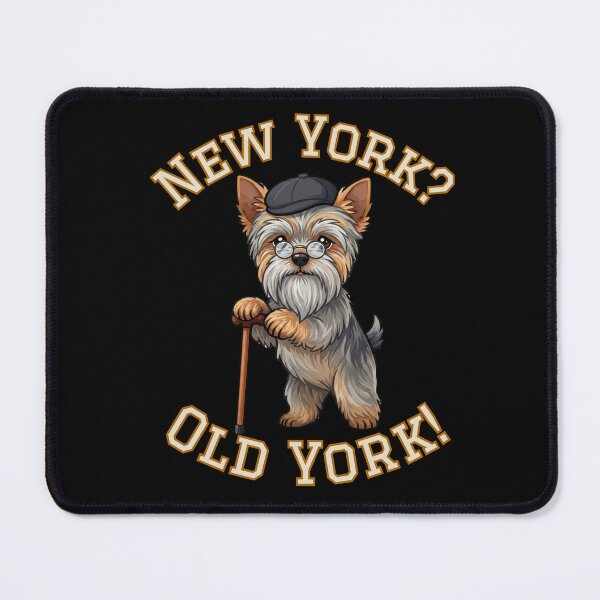 Item preview, New York? Old York! | Funny Senior Yorkshire Terrier Vintage T-Shirt designed and sold by D-Ave Magic Store .