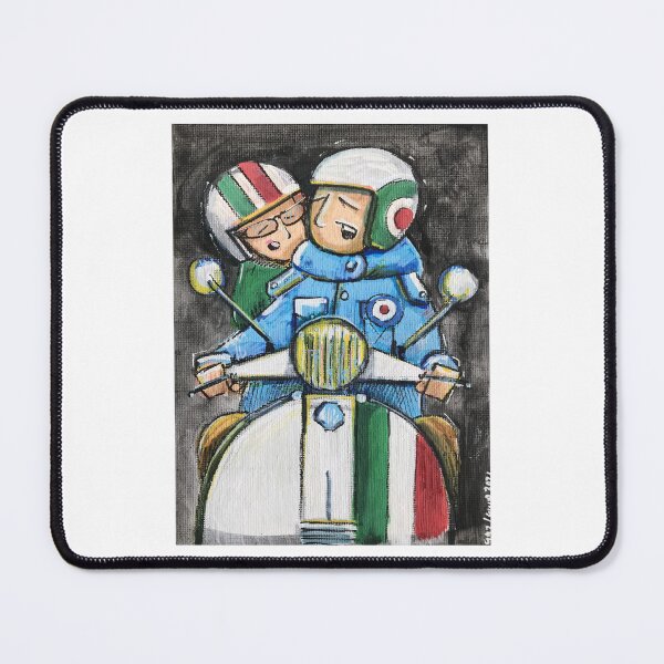 Item preview, Classic Scooter | Vintage Scooter Riders | Scooterist, Retro Mod Inspired Art designed and sold by GWARTGB.